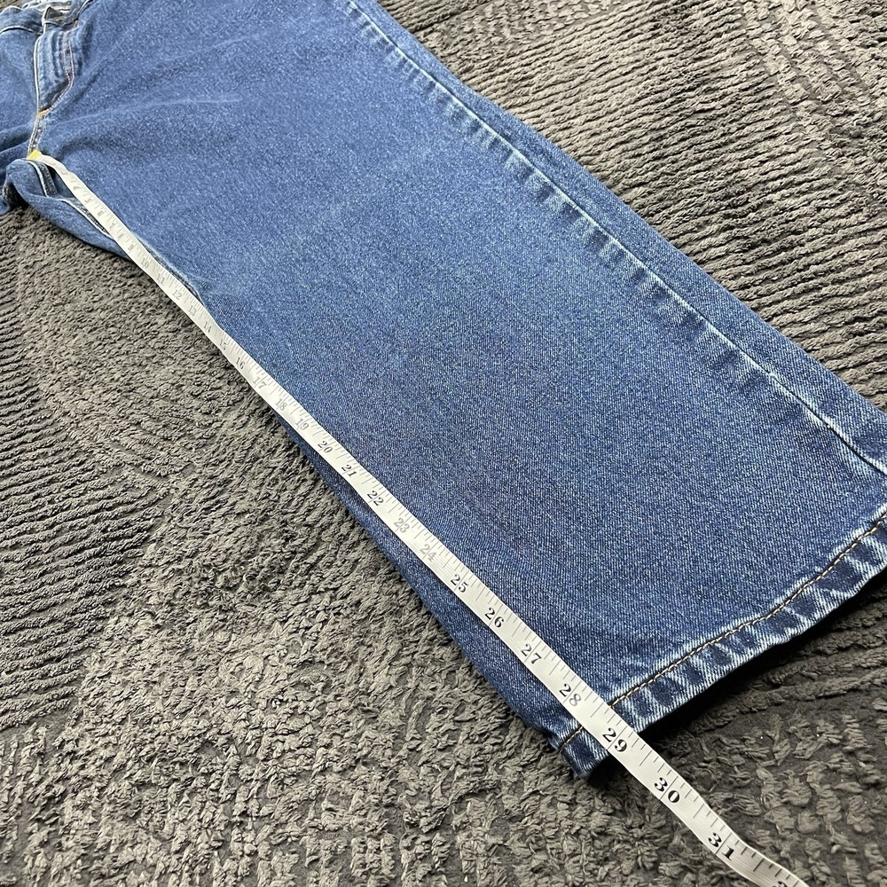 Carhartt Men's 32x29 Jeans Relaxed Fit Blue Denim Workwear Medium Wash - Picture 5 of 7